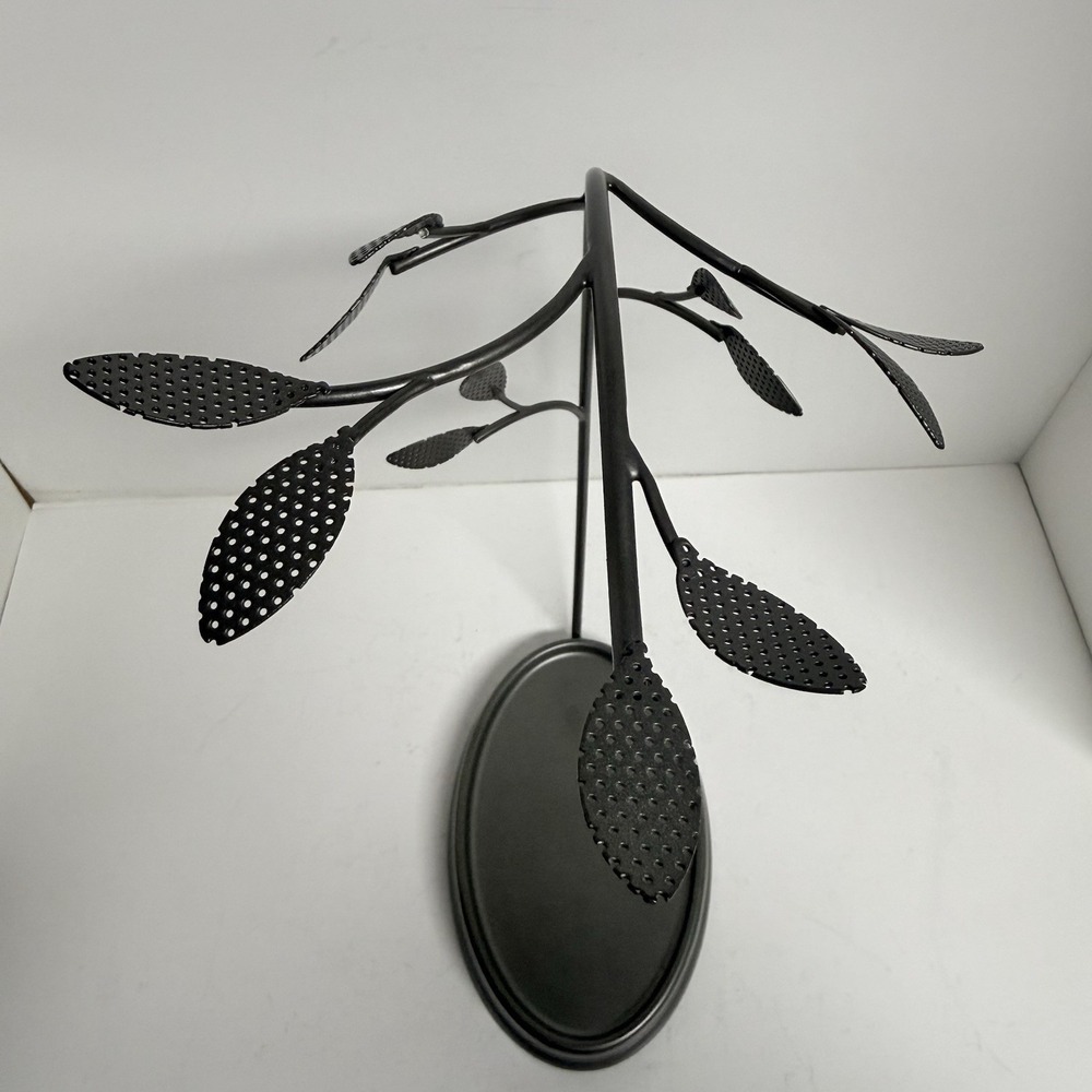 Umbra Orchid Jewelry Hanging Tree Stand - Multi-Functional Necklace Metal Holder - Picture 4 of 8